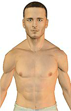 Draws scapula forward and downward.